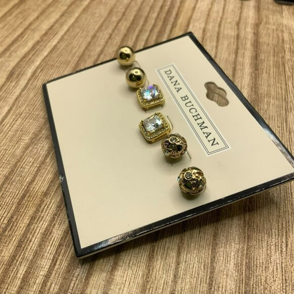Dana Buchman NWOT Stud Earrings - Picture 2 of 5